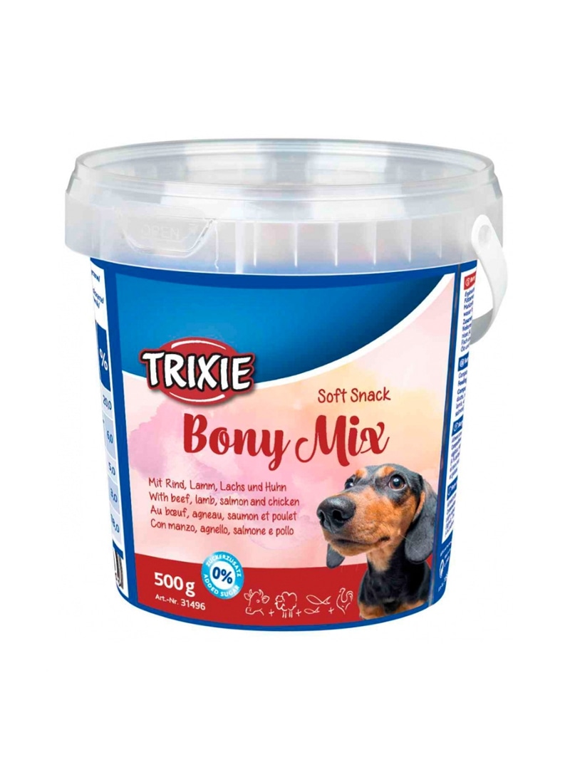 TRIXIE SOFT SNACK BONY MIX 500GR - 500gr - SSTX31496
