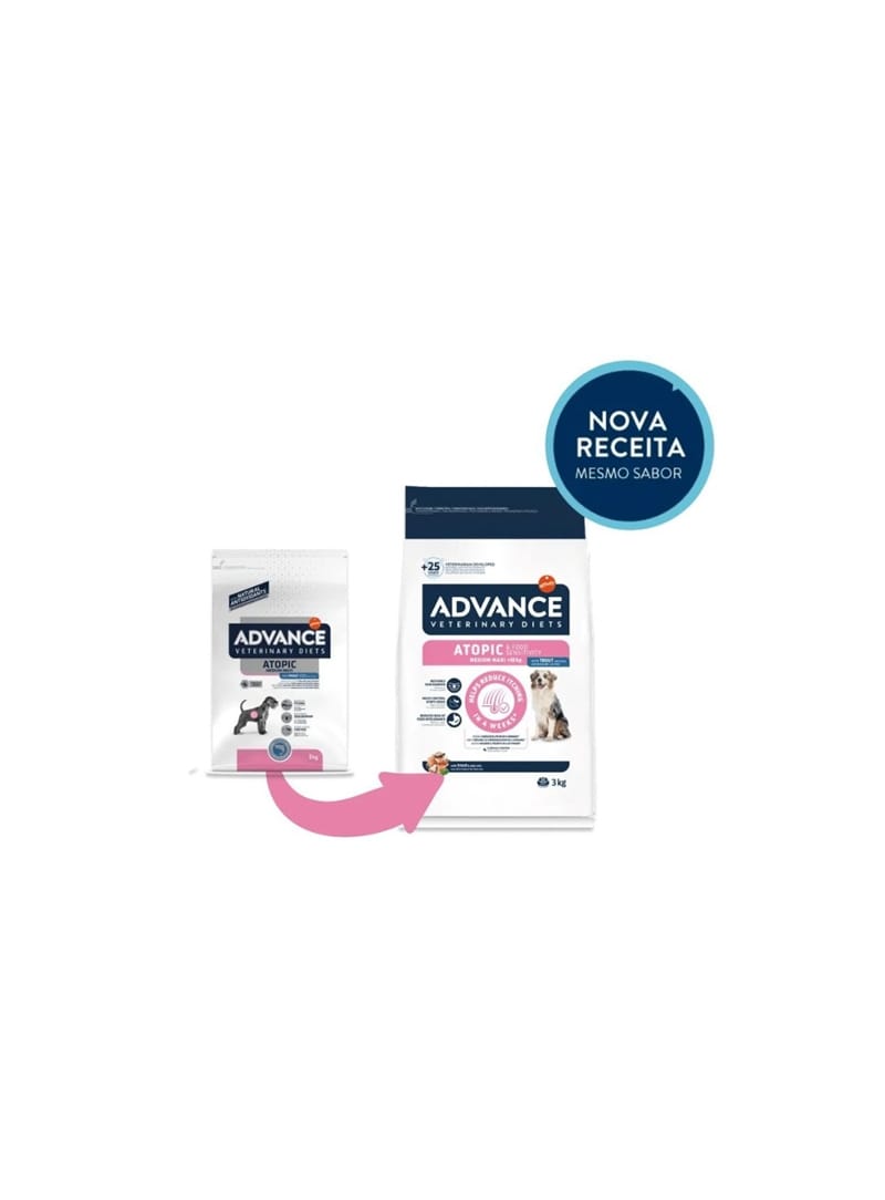 ADVANCE DOG MEDIUM/MAXI ATOPIC DE COELHO - 3kg - AD924390