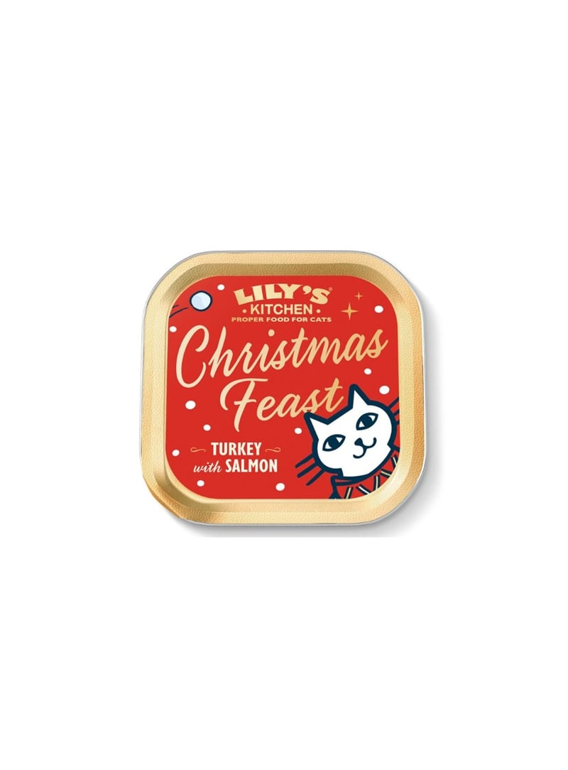 LILYS KITCHEN CAT CHRISTMAS FEAST - Perú com salmão - 85gr - 12626899