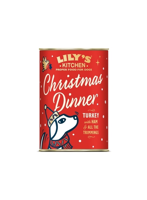 LILYS KITCHEN DOG CHRISTMAS DINNER - Perú com fiambre e legumes - 400gr - 12626904