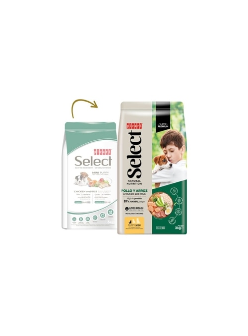 PICART SELECT PUPPY MINI CHICKEN & RICE - 800gr - SELPUM800