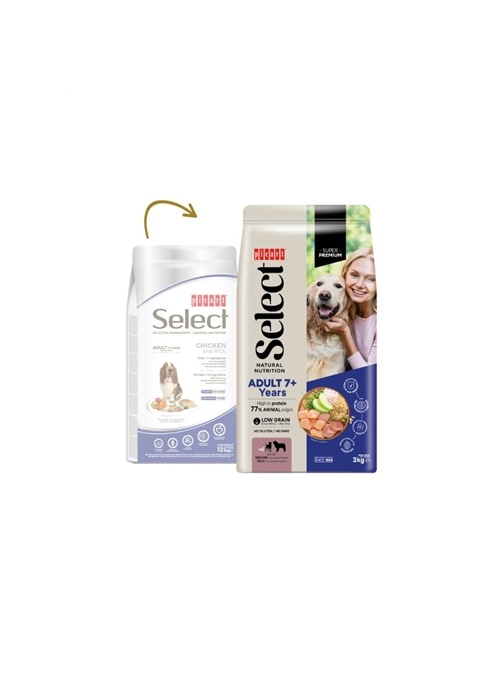 PICART SELECT DOG ADULT 7+ CHICKEN - 3kg - P51288