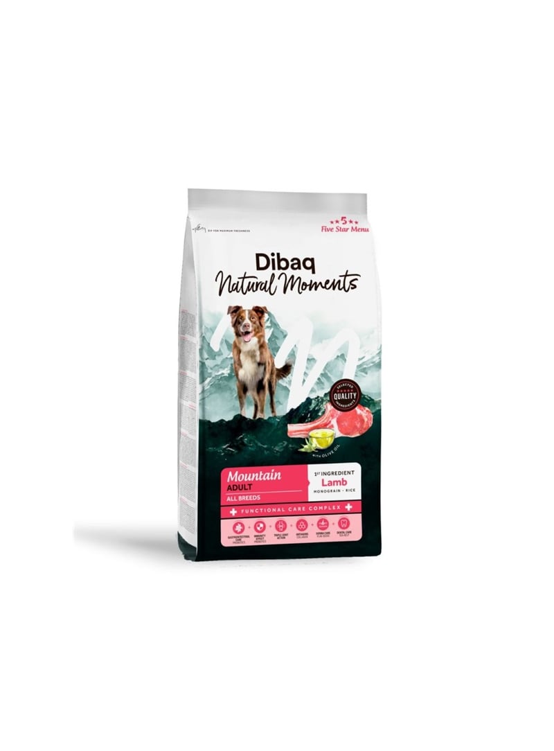 DIBAQ NATURAL MOMENTS MOUNTAIN ADULT LAMB - 2kg - DN1342