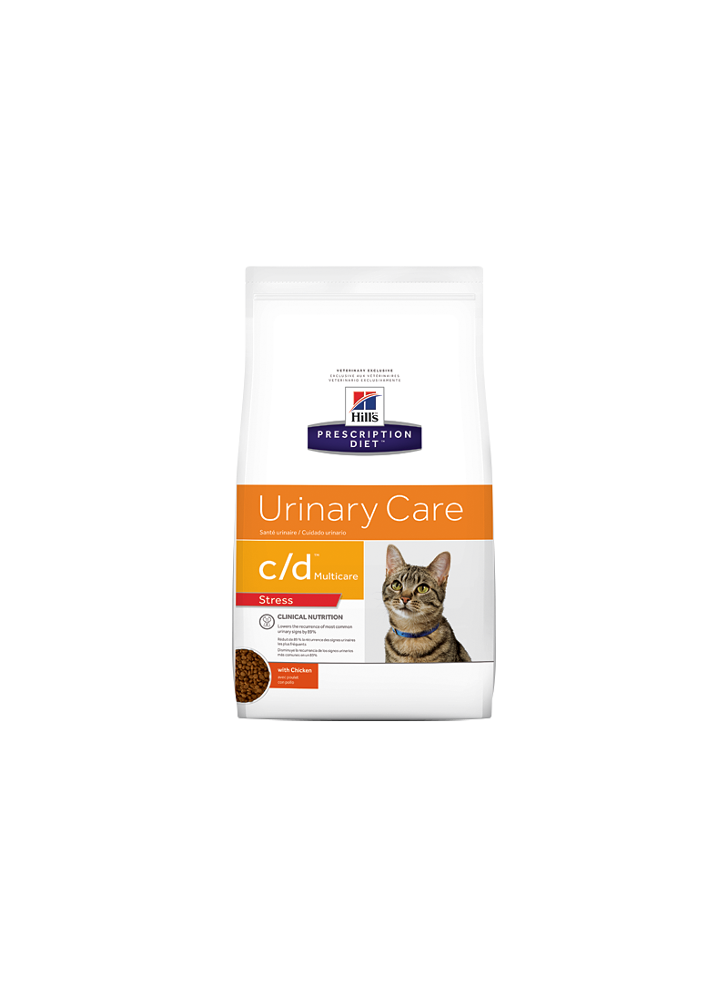Hill's c/d Urinary Stress Feline-HICDURIS4