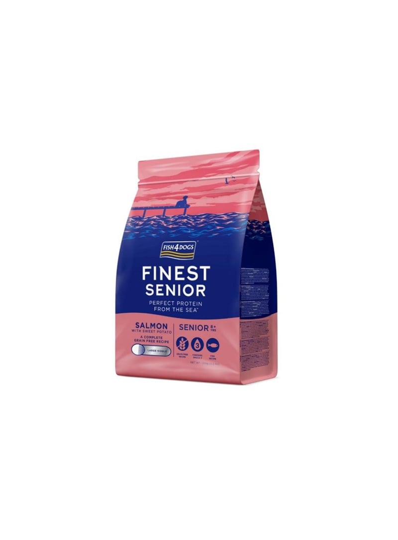 FISH4DOGS FINEST SÉNIOR LARGE BREED SALMON - 1,5kg - DSE567