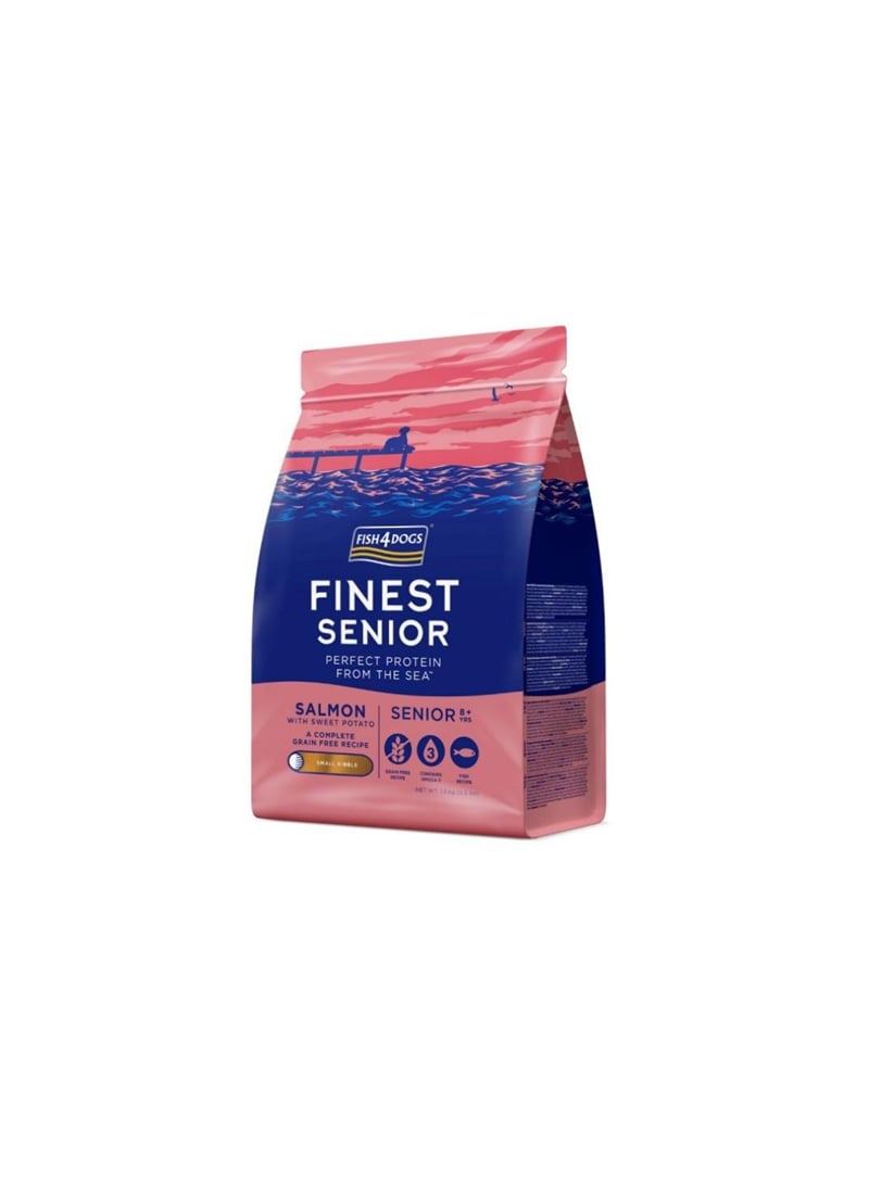 FISH4DOGS FINEST SÉNIOR SMALL BREED SALMON - 1,5kg - DSE550