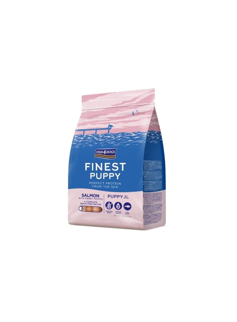 FISH4DOGS FINEST PUPPY SMALL BREED SALMON - 1,5kg - PSA710
