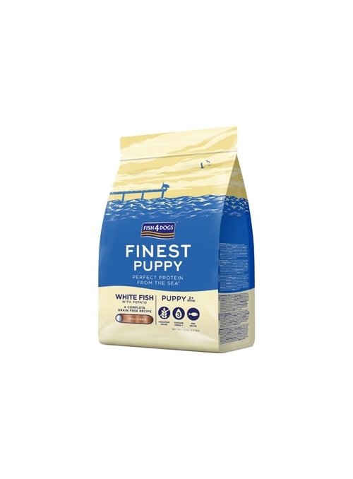 FISH4DOGS FINEST PUPPY SMALL BREED WHITE FISH - 1,5kg - PFC702R