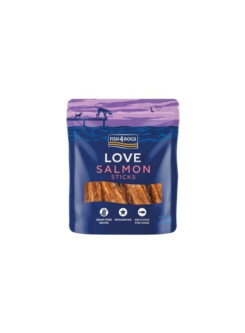 FISH4DOGS LOVE SALMON STICKS - 85gr - SST202