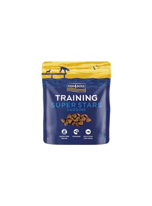 FISH4DOGS TRAINING ADULT SUPERSTARS SARDINE - 150gr - TSS116RC