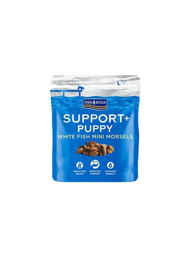 FISH4DOGS SUPPORT + PUPPY DIGESTION WHITE FISH - 150gr - PMM080