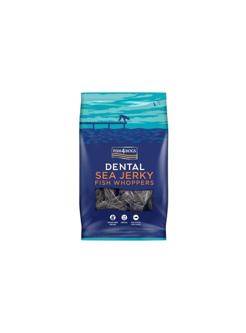 FISH4DOGS DENTAL SEA JERKY FISH WHOPPERS - 500gr - JWH208RC