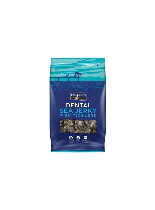 FISH4DOGS DENTAL SEA JERKY FISH TIDDLERS - 575gr - JTD161RC