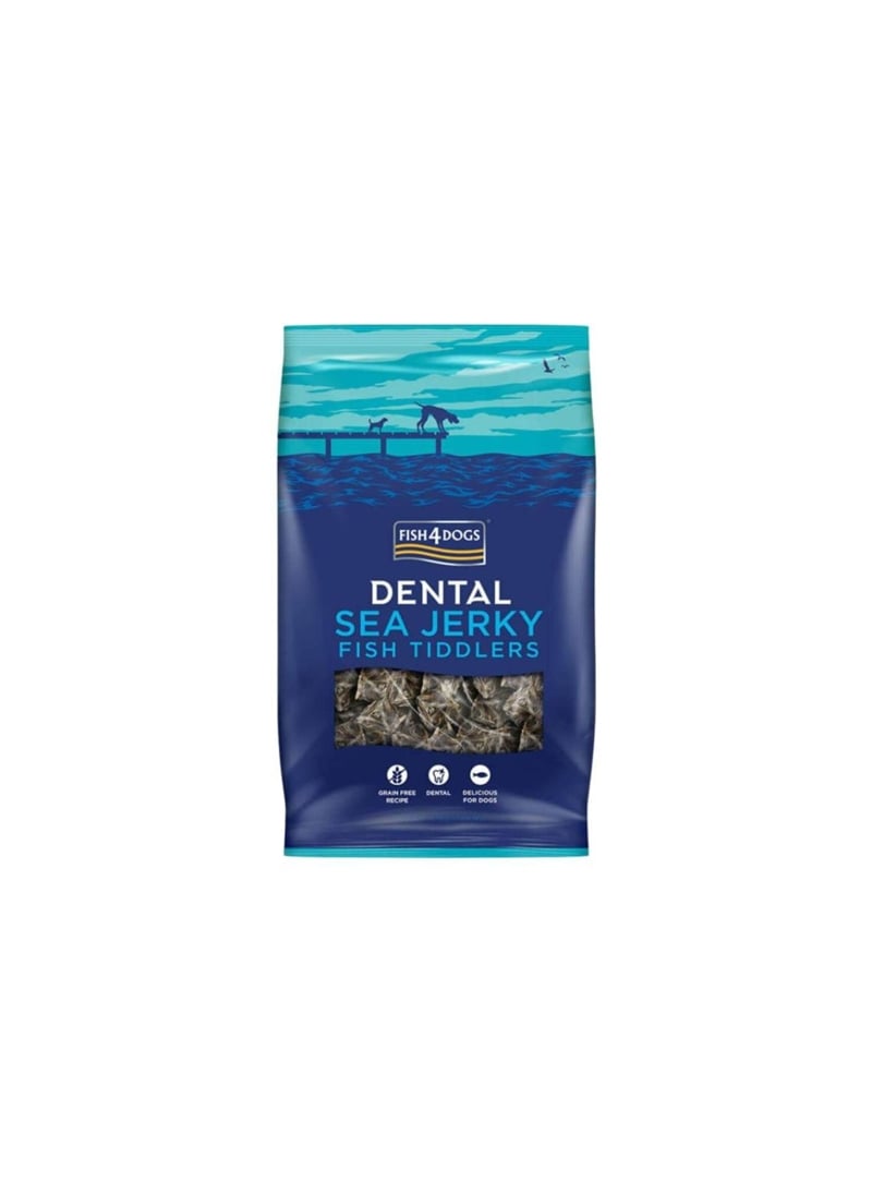 FISH4DOGS DENTAL SEA JERKY FISH TIDDLERS - 575gr - JTD161RC