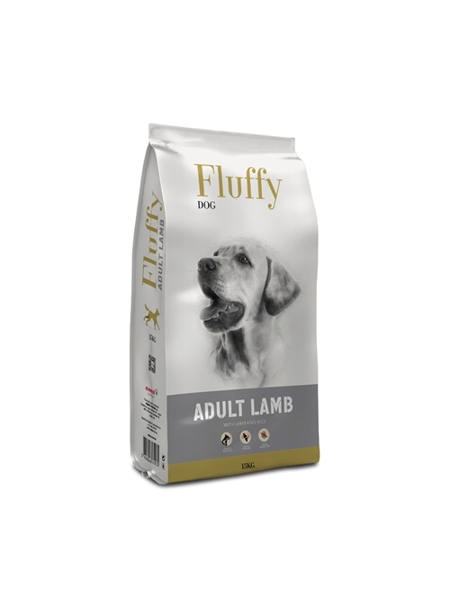 FLUFFY DOG ADULT LAMB - 4kg - F300104