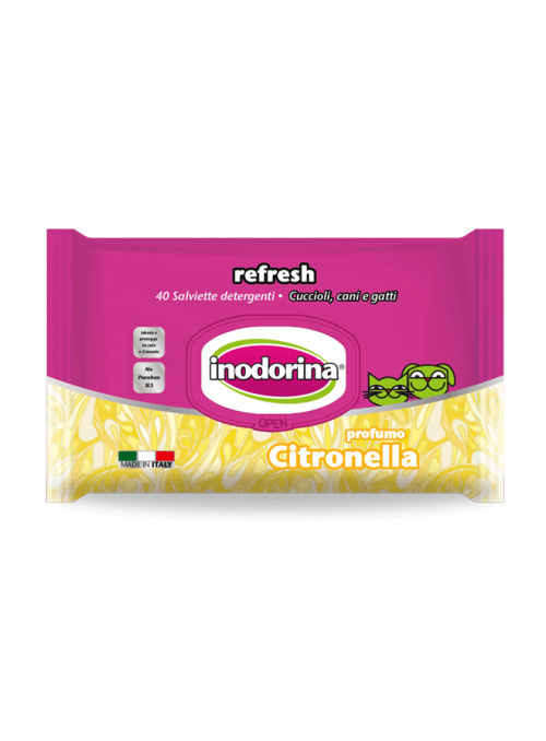 Inodorina Toalhetes Citronela-PET100102