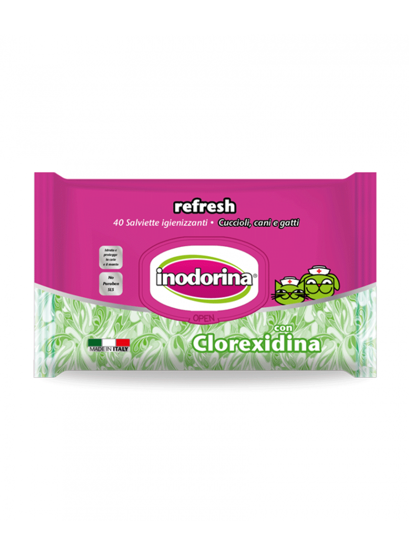 Inodorina Toalhetes Clorexidina-PET100106