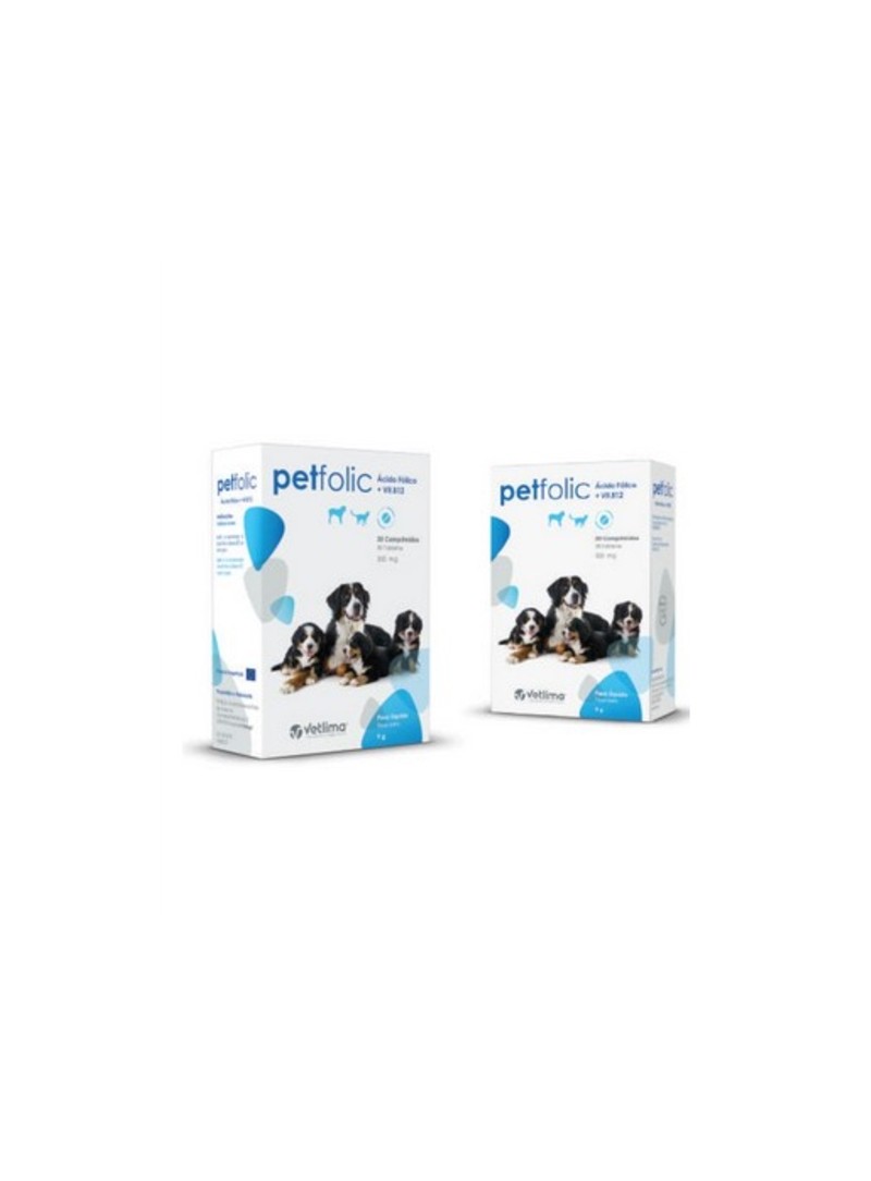 PETFOLIC - 30 comprimidos - PETFOLI30