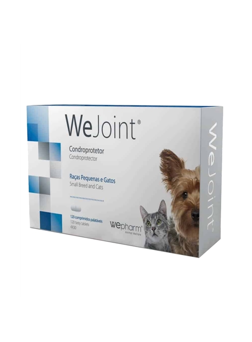 WEJOINT - Raças Pequenas e Gatos - 30 comprimidos - WEJOG12
