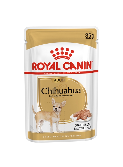 ROYAL CANIN CHIHUAHUA ADULT | SAQUETA - 85gr  |  Validade 14/02/2020 - RCCHI85