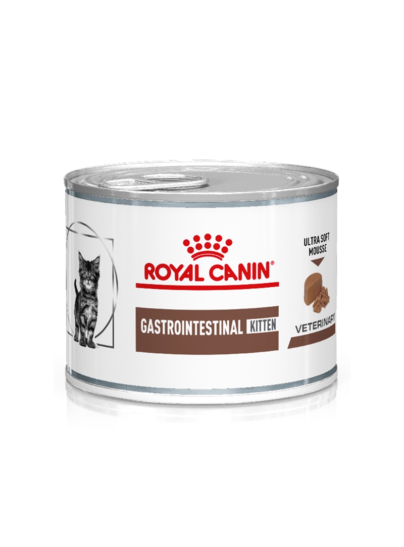 ROYAL CANIN KITTEN GASTRO INTESTINAL MOUSSE - LATA - 195gr - RC1227000