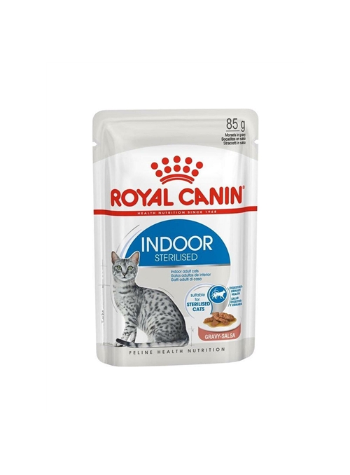 ROYAL CANIN INDOOR STERILISED CAT - GRAVY - 85gr - RC1278000