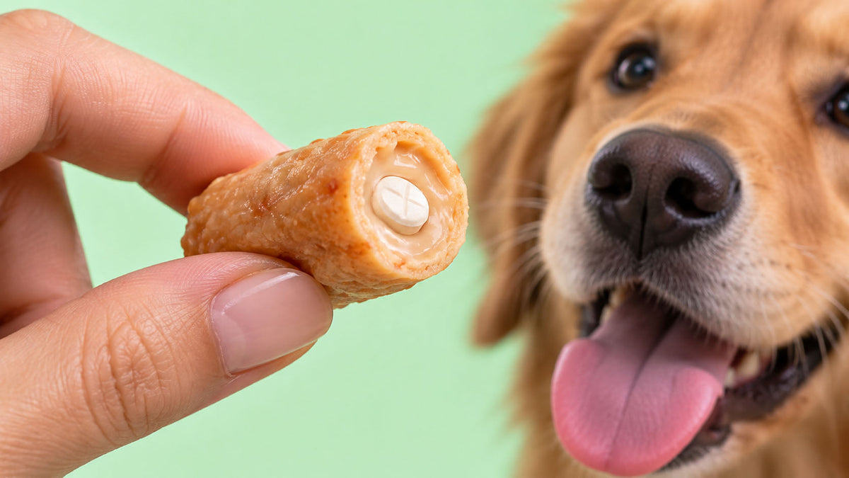 Snacks para Administração de Medicação de Cão