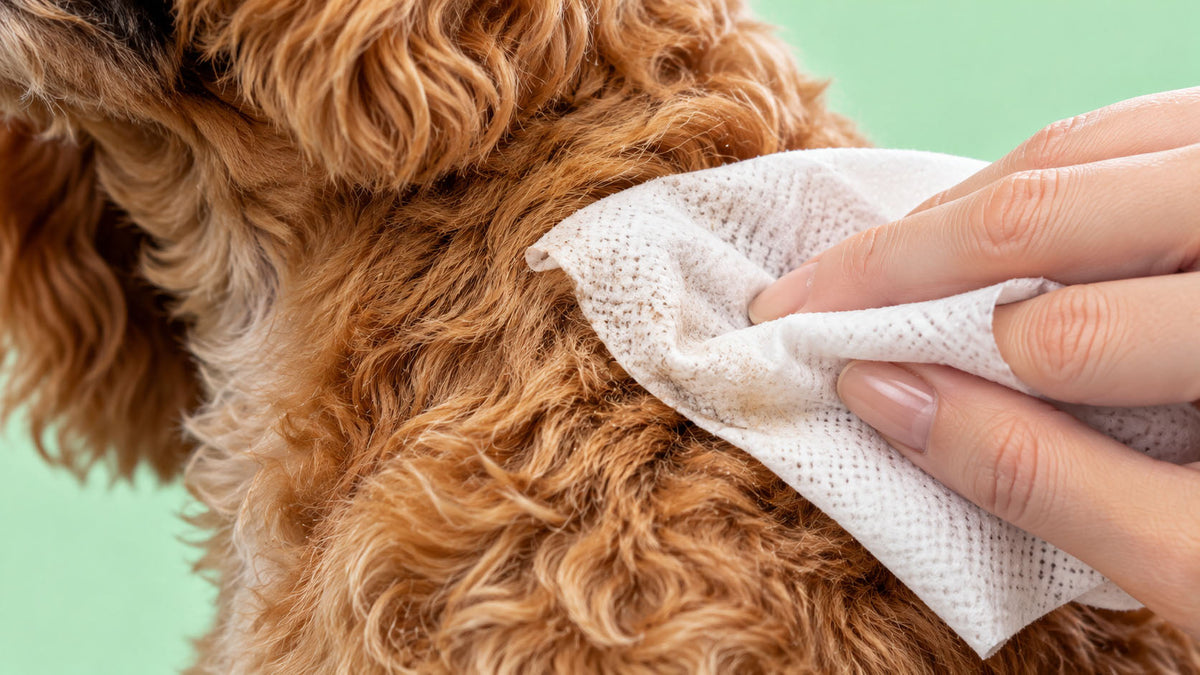 Toalhitas de Banho e Cosmética para Cão