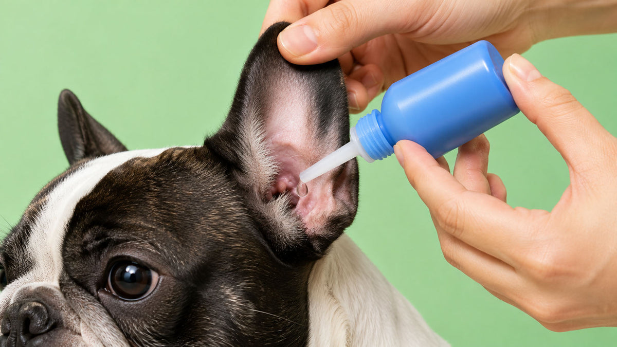 Loção para Olhos e Ouvidos de Cão