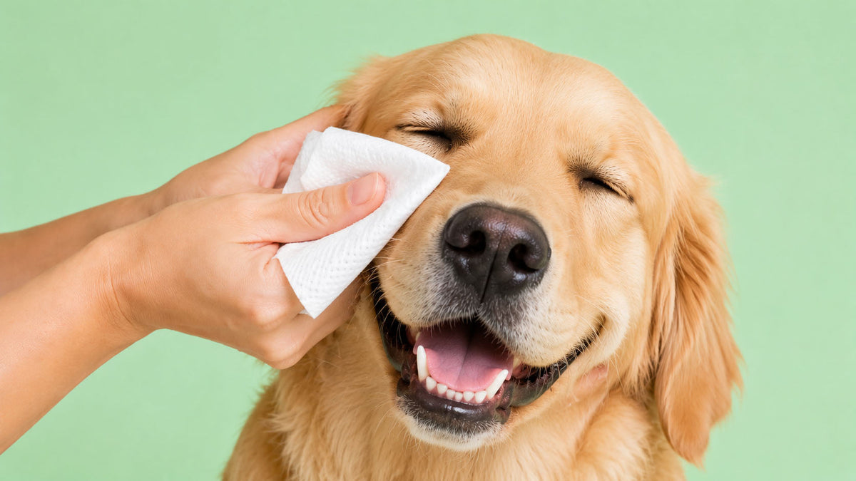 Toalhitas para Olhos e Ouvidos de Cão