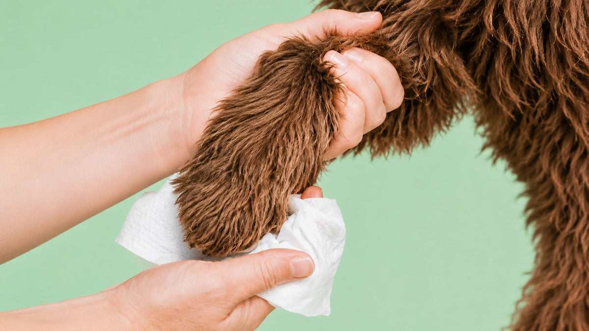 Toalhitas para Patas de Cão