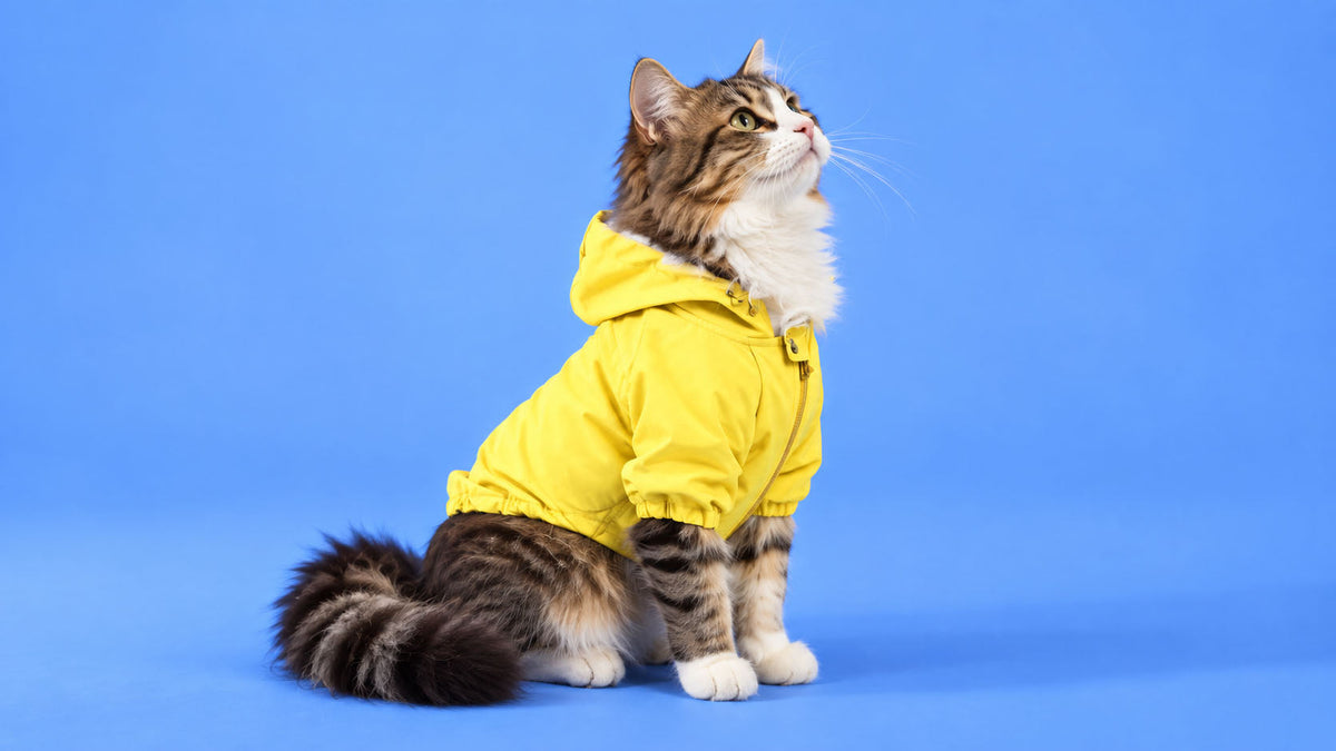 Roupa e Proteção para Gato