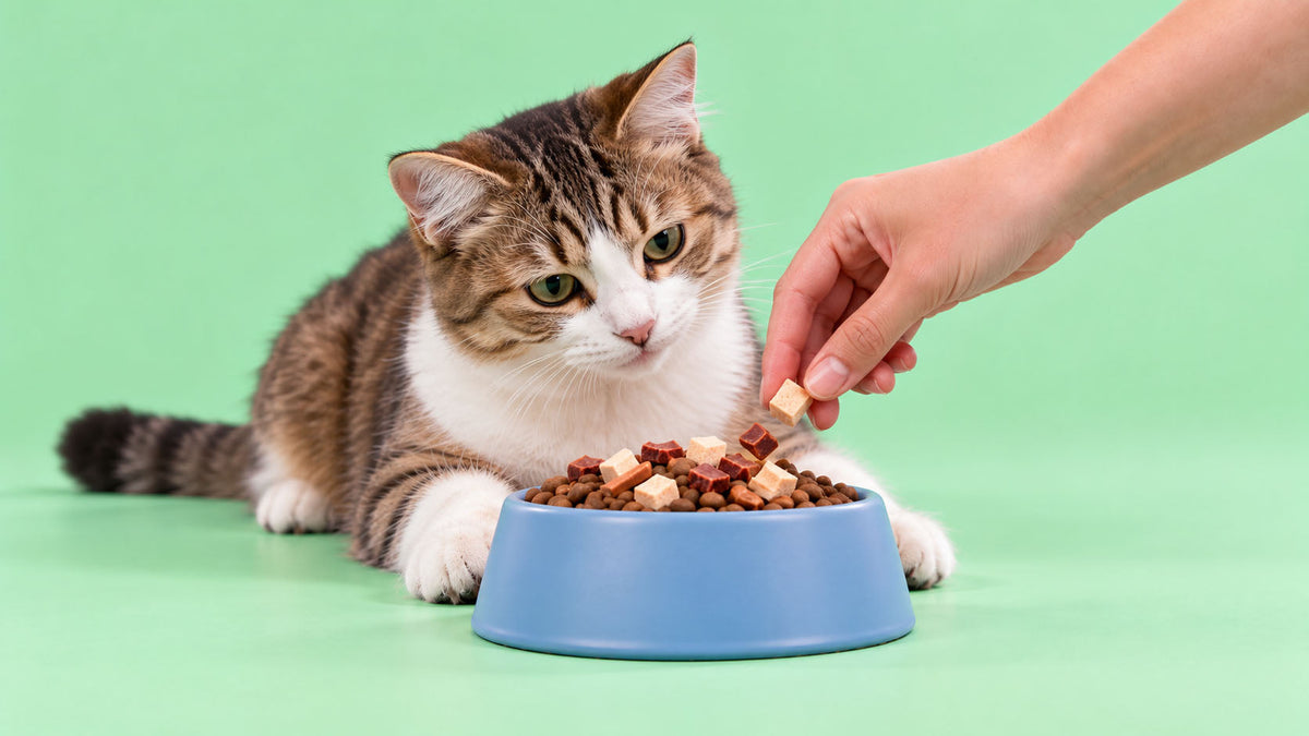 Snacks como Complemento de Refeição para Gato