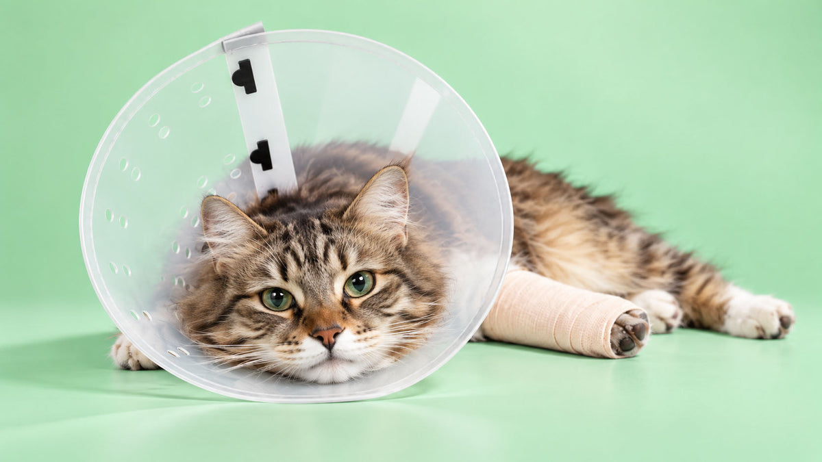 Saúde e Bem-estar para Recuperação de Gato