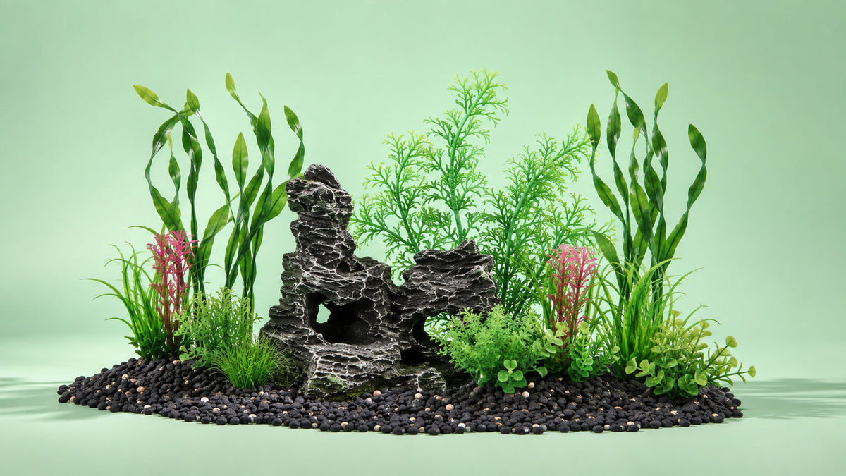 Substratos e Decoração para Aquários