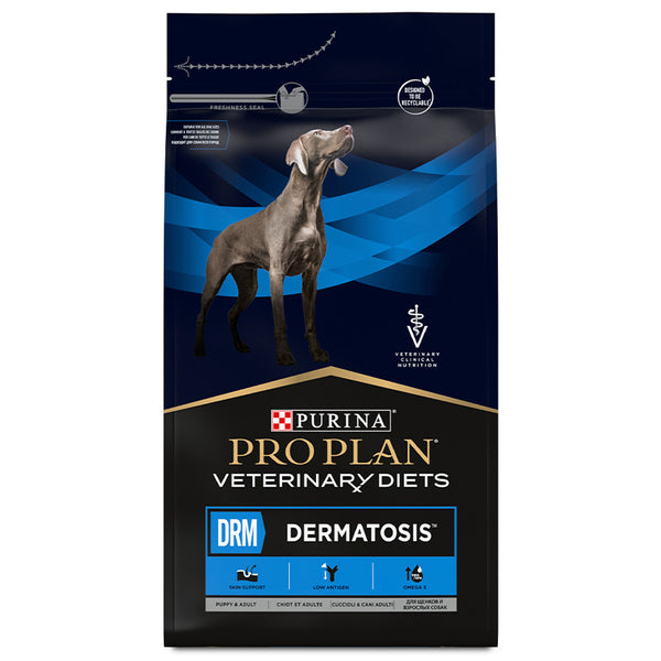 Purina Pro Plan Veterinary Diets Canine DRM Dermatosis - Alimento seco para cães