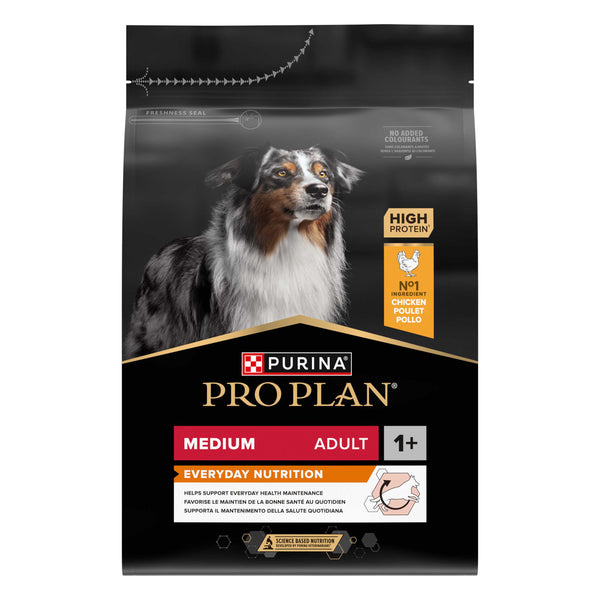 Pro Plan Medium Adult Everyday Nutrition Rico em Frango - Alimento seco para cães de porte médio